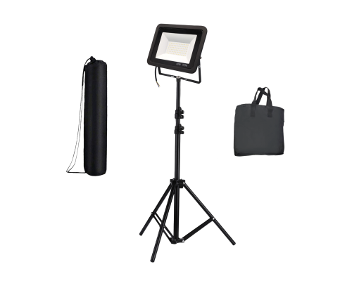 Светодиодный строительный прожектор 50 Вт на штативе JBH с сумками для переноски