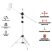Напольный штатив WST-ESW63-18 для горизонтальной съемки с держателем планшета до 18 см