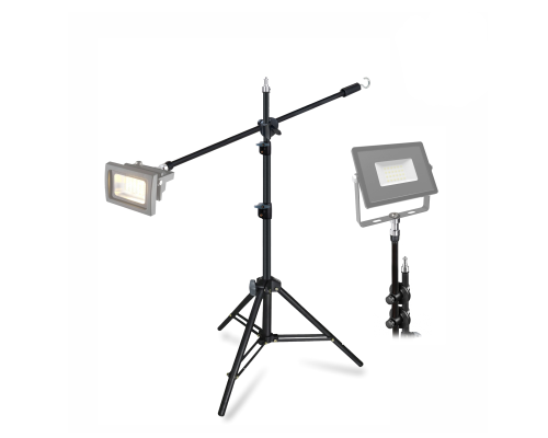 Усиленный штатив LS240K-NP для прожектора, высота до 240 см, с возможностью наклона верхней секции