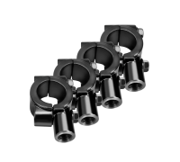 Кронштейн для зеркал мото вело мотоцикла, резьба 10 мм, на руль диаметром 21-24 мм, 4 шт