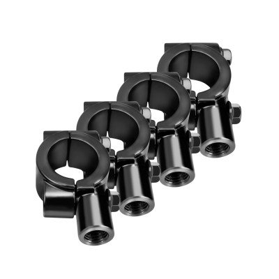 Кронштейн для зеркал мото вело мотоцикла, резьба 10 мм, на руль диаметром 21-24 мм, 4 шт