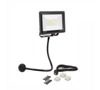 Прожектор светодиодный 100Вт на настенном гибком креплении FLAN-GDS