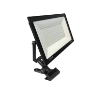 Светодиодный строительный прожектор 150 Вт на металлической прищепке PR1 для горизонтального и вертикального крепления