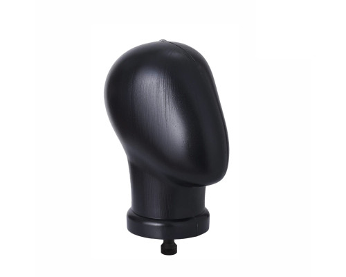 [СЛГП] Манекен головы безликий, цвет черный, с резьбой крепления 1/4