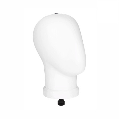 [СГП] Манекен головы безликий, цвет белый, с резьбой крепления 1/4