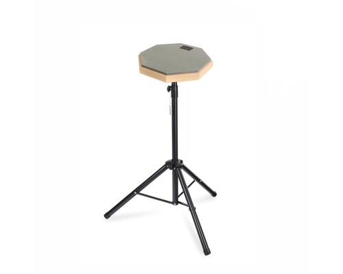 Тренировочный пэд 8" для барабанщика на напольной стойке SPS-502M