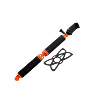 Двойной поплавок-монопод для съемки с держателем телефона 55-85 мм и пластиковым креплением для экшн камер