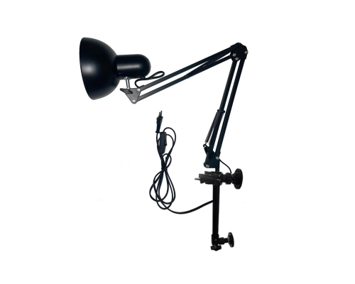 Светильник настенный черный AM-FLAN-EC с поворотным креплением