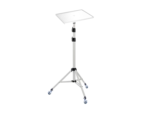 Тележка парикмахерская WST-14W-K на колесах, подставка для аксессуаров, цвет белый