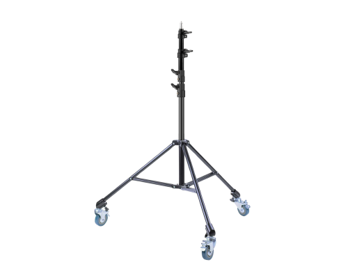 Штатив строительный BHS-JBK до 3,5 м, для лазерного уровня, нивелира, на колесах