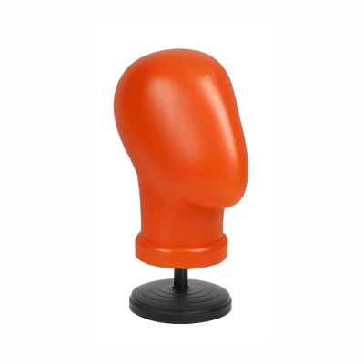 [СГП] Манекен голова терракотовая безликая на настольном держателе ZM-02