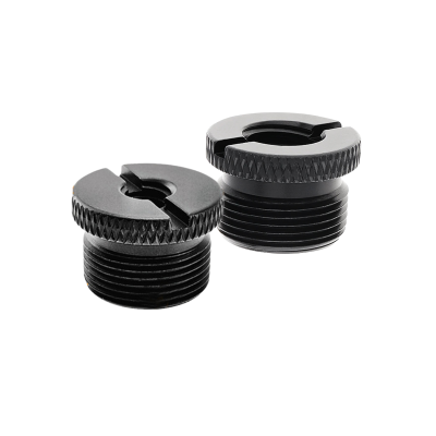 Переходники металлические черные, резьба 5/8(M)-3/8(F) и 5/8(M)-1/4(F)