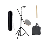 Пэд 8" на стойке JBH-63PAD-DT-В2 с гибким держателем для телефона, сумками для переноски и 2 барабанными палочками 5A