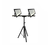 Светодиодные прожекторы 150 Вт, 2 шт, на строительном штативе 502M-4PRJ