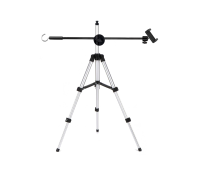 Штатив Tripod 3110L-ES63-DT для горизонтальной съемки с держателем смартфона и крючком для противовеса