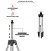 Штатив Tripod 3110L-ES63-DT для горизонтальной съемки с держателем смартфона и крючком для противовеса