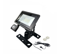 Прожектор 30 Вт с датчиком движения на настенно-потолочном креплении FK-PRJ