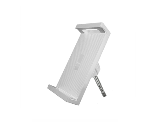 Зажим для планшета шириной до 25 см с креплением на пантограф, цвет белый