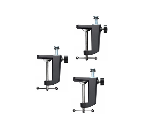 Крепление для лотка для рассады на подоконник, 3 усиленные струбцины в комплекте