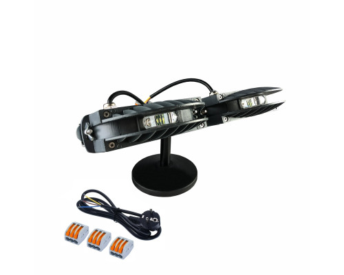 Проявочная лампа B-10W*2 с шарнирным креплением и металл основанием