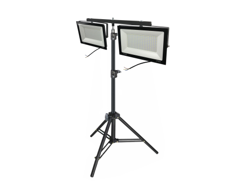 Прожекторы светодиодные 150 Вт, 2 шт, на строительном штативе LS-PRJ-50