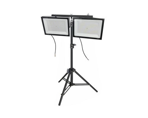 Прожекторы светодиодные 300 Вт, 2 шт, на строительном штативе LS-PRJ-50