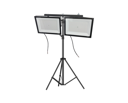 Прожекторы светодиодные 300 Вт, 2 шт, на строительном штативе BHS-PRJ-50