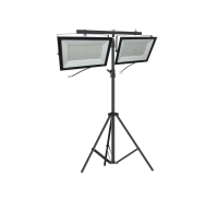 Прожекторы светодиодные 200 Вт, 2 шт, на строительном штативе BHS-PRJ-50