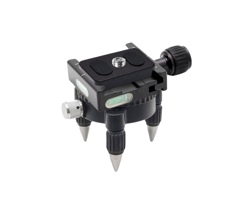 Подставка с быстросъемными площадками QR-50.30-58, тренога для лазерного уровня, нивелира, резьба 5/8