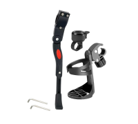 Велонабор VS-PPZ из подстаканника, подножки и звонка для велосипеда