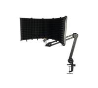 Акустический экран для микрофона PTS-AK03, 5 секций, на пантографе