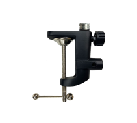 Усиленная струбцина крепление для нивелира, с отверстием 12 мм и внешней резьбой 5/8, нагрузка 1.5 кг