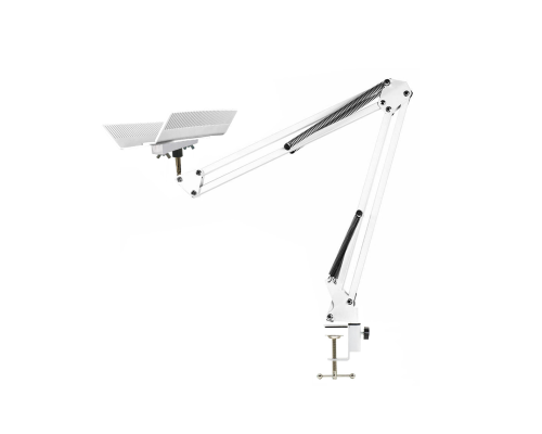 Настольный двусторонний держатель прядей NB-2WBHAIR для наращивания волос, большой, белый