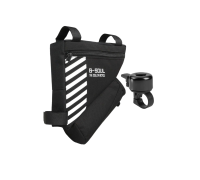 Велонабор VS-BZV-01 из велосумки на раму и звонка для велосипеда