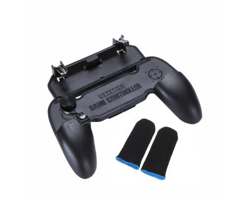 Беспроводной мобильный геймпад W11 джойстик с триггерами и сенсорными напальчники для PUBG игр
