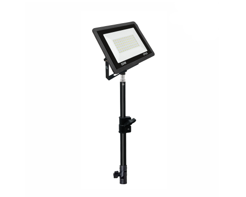 Светильник прожектор 50Вт 6500K на телескопической палке-ручке ECO