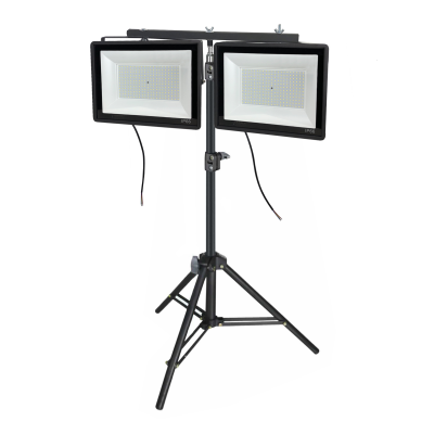 Прожекторы светодиодные 250 Вт, 2 шт, на строительном штативе LS-PRJ-50