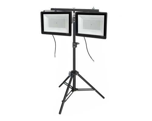 Прожекторы светодиодные 250 Вт, 2 шт, на строительном штативе LS-PRJ-50