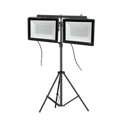 Прожекторы светодиодные 250 Вт 6500K, 2 шт, на строительном штативе BHS-PRJ-50