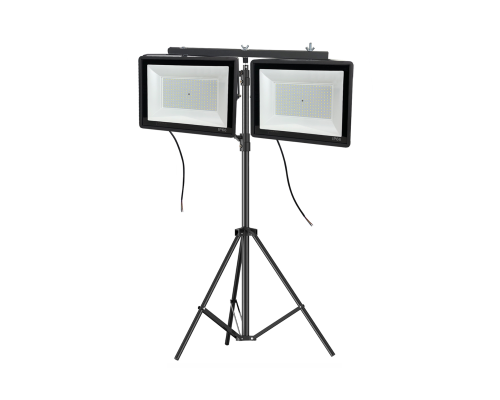 Прожекторы светодиодные 250 Вт 6500K, 2 шт, на строительном штативе BHS-PRJ-50
