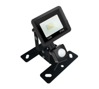 Прожектор 10 Вт с датчиком движения на настенно-потолочном креплении FK-PRJ