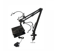 Держатель NBS-FAN-US для пайки, настольный, с вентилятором