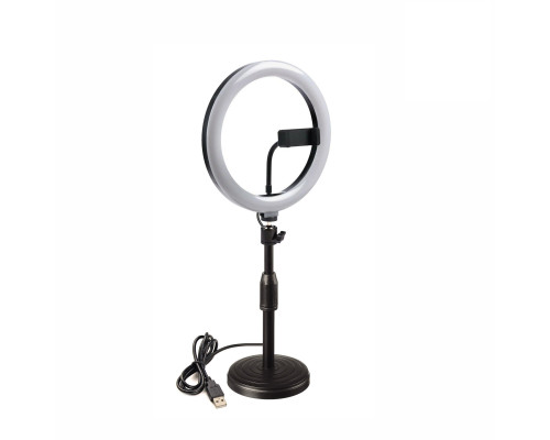 Настольный RGB светильник CXP-026RGB, кольцевая лампа 26 см