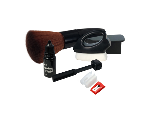 Игла для проигрывателя, антистатические щетки MUP-1 и IR-1 и набор для чистки виниловых пластинок