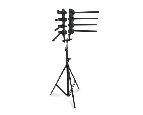 Вешалка-стойка LS-8ES-35S для плетения кос, хранения афрокос и канекалона