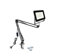 Светодиодный прожектор 50Вт с настольным креплением пантограф NB и кабелем 168 см