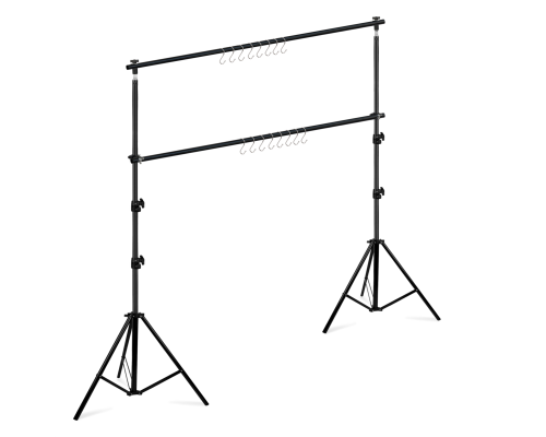 Стойка 2JBH-2PL3-K двухуровневая с 16 крючками, приспособление для плетения и хранения дредов и афрокос