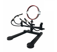 Держатель US-LUPA-N микросхем, плат для пайки с лупой с увеличением линзы 5 дптр