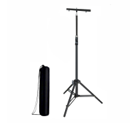 Штатив удлиненный LSPRJ-30PL2V-U260 с металл планкой для 2 прожекторов и сумка для переноски