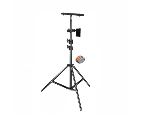 Штатив JBH-PRJ-30PL2V для 2 прожекторов общим весом до 2 кг с клеммами на 3 контакта в распределительной коробке